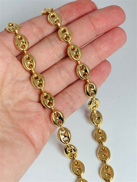 fake gold gucci necklace|gucci necklace identification.